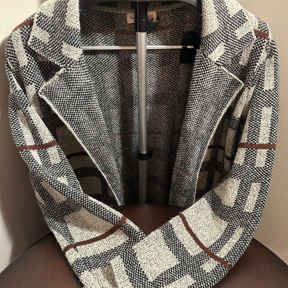 Faith and joy casual blazer